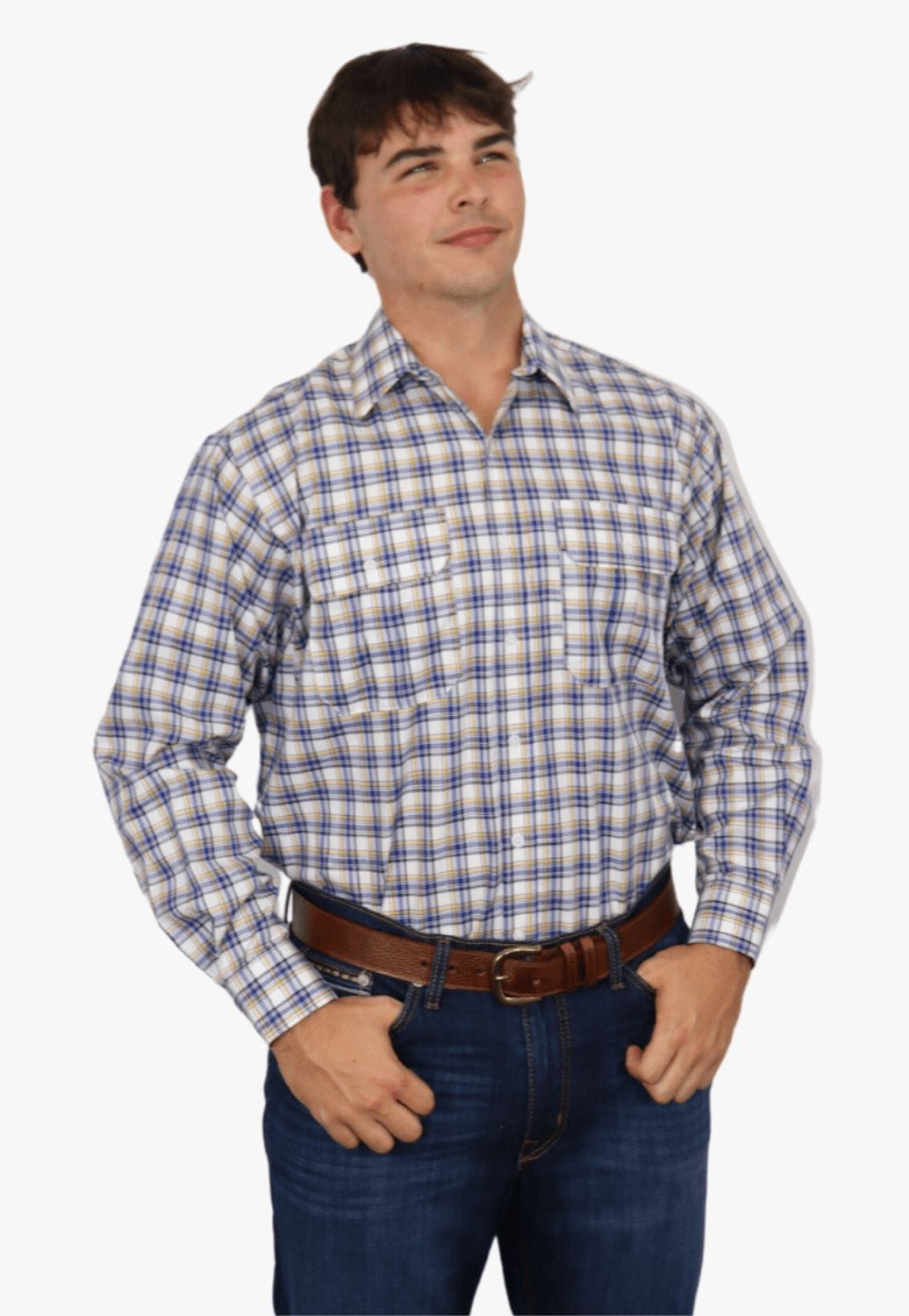 Country Tradition CLOTHING-Mens Long Sleeve Shirts Country Tradition Mens Long Sleeve Shirt