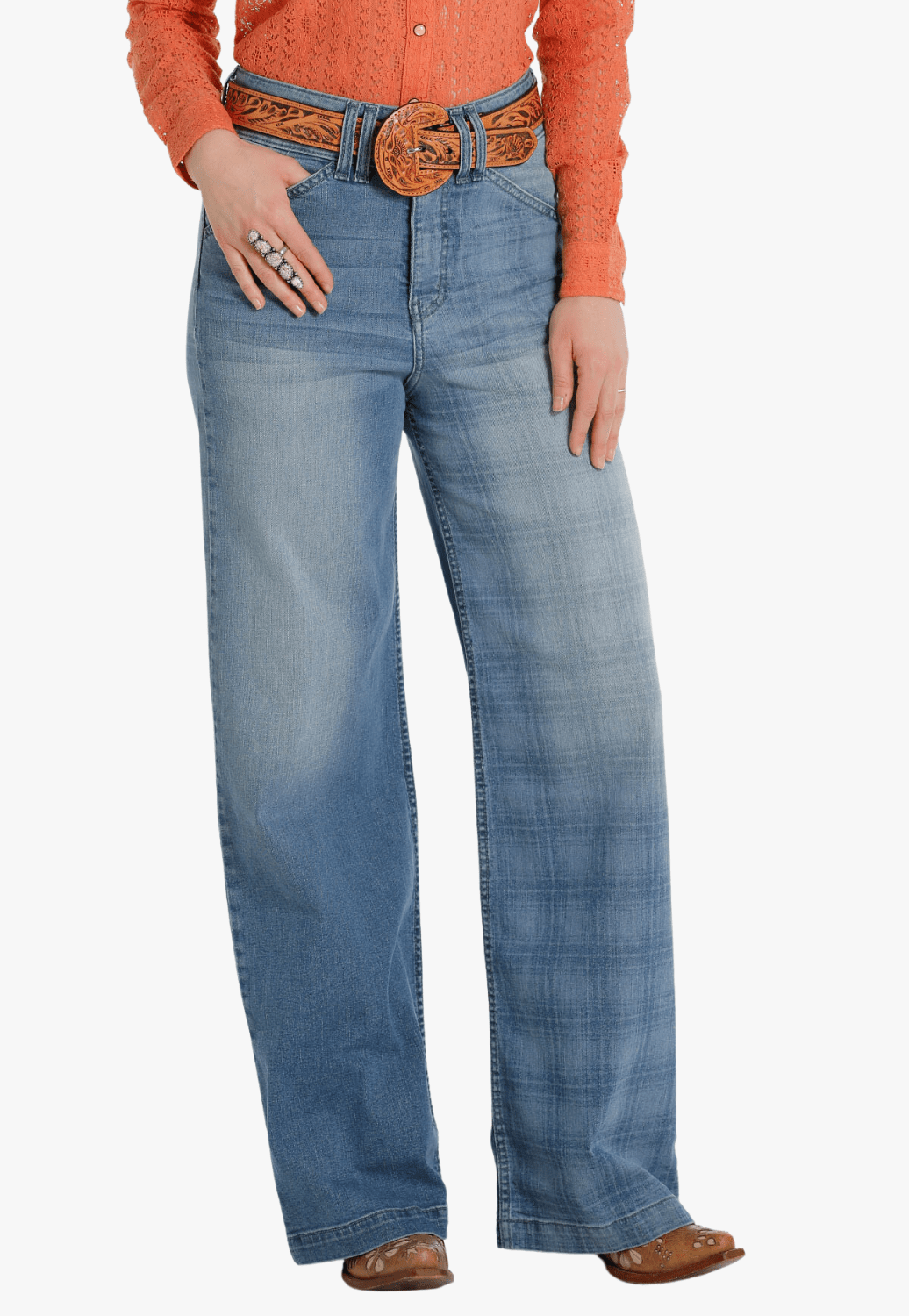 Cruel Girl CLOTHING-Womens Jeans Cruel Girl Womens High Rise Wide Leg Jean