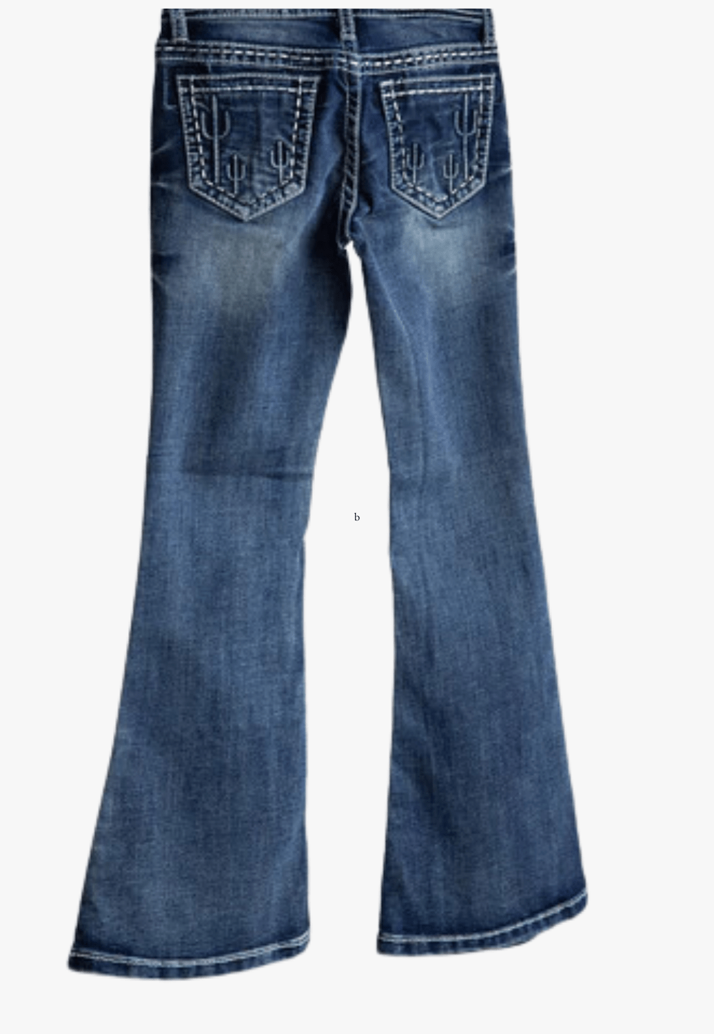 Grace In LA CLOTHING-Girls Jeans Grace In LA Girls 3D Cactus Jean