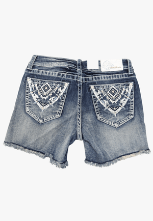 Grace In LA CLOTHING-Womens Shorts Grace In LA Womens Aztec Short