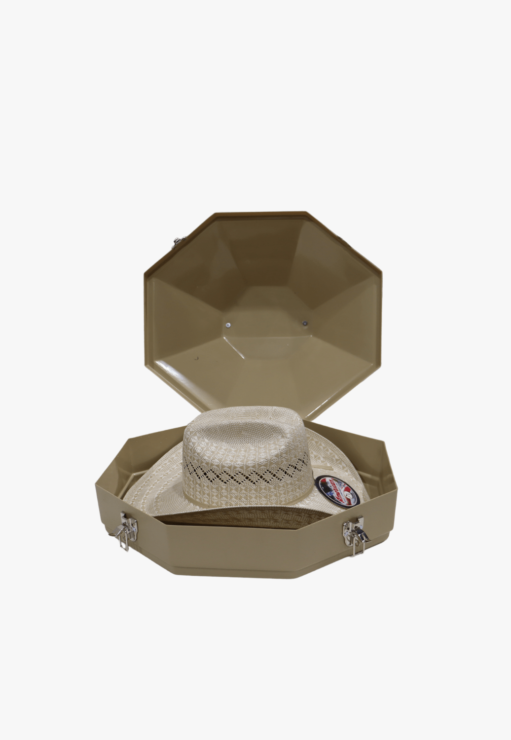 Hammer Plastics ACCESSORIES-General Beige Hammer Plastics Classic Western Hat Carrier