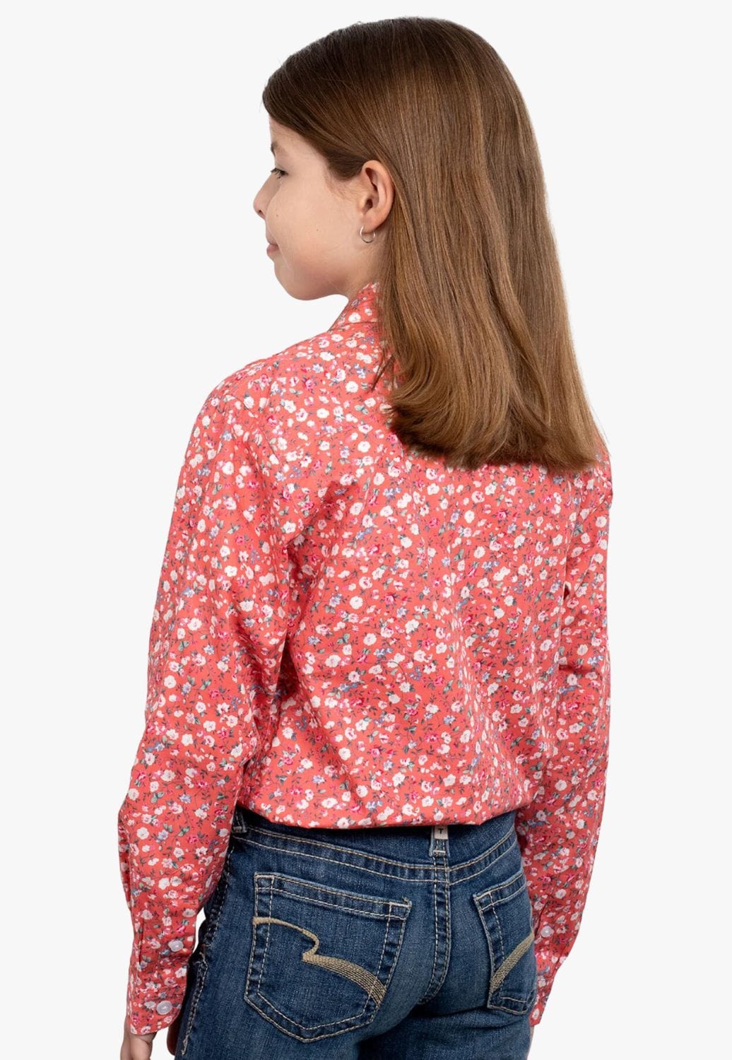 Just Country CLOTHING-Girls Long Sleeve Shirts Just Country Girls Harper Long Sleeve Shirt