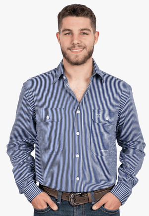Just Country CLOTHING-Mens Long Sleeve Shirts Just Country Mens Austin Long Sleeve Shirt