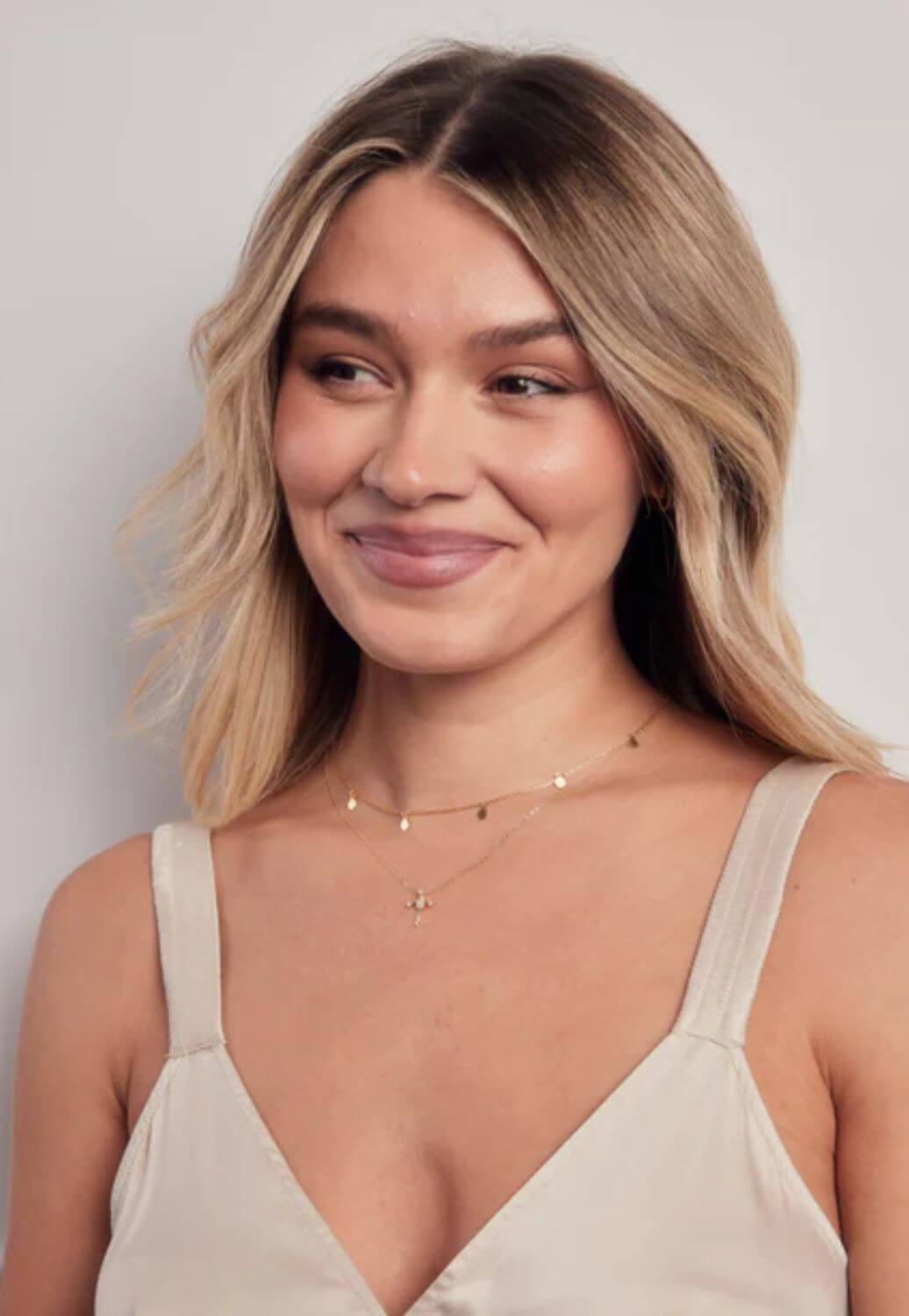 Lalume ACCESSORIES-Jewellery Gold Lalume Golden Girls Necklace