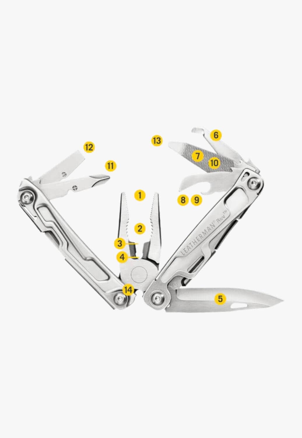 Leatherman ACCESSORIES-Pocket Knives Leatherman Rev Multi Tool