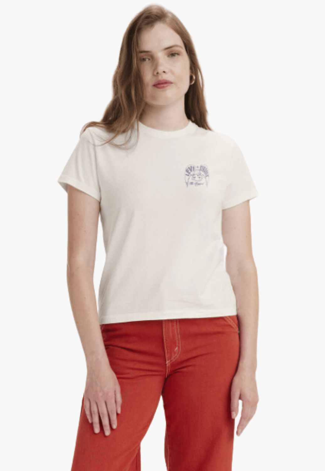 Levi CLOTHING-WomensT-Shirts Levi Womens Graphic Classic Tee