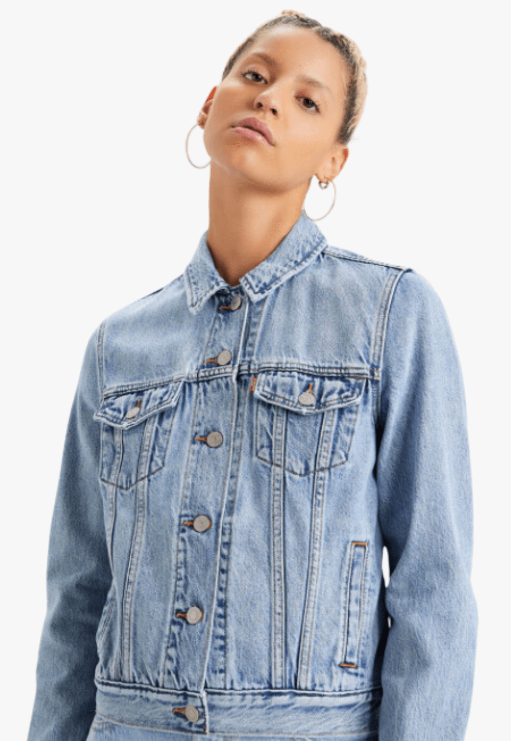 Levi CLOTHING-Womens Jackets Levi Womens Original Trucker Jacket