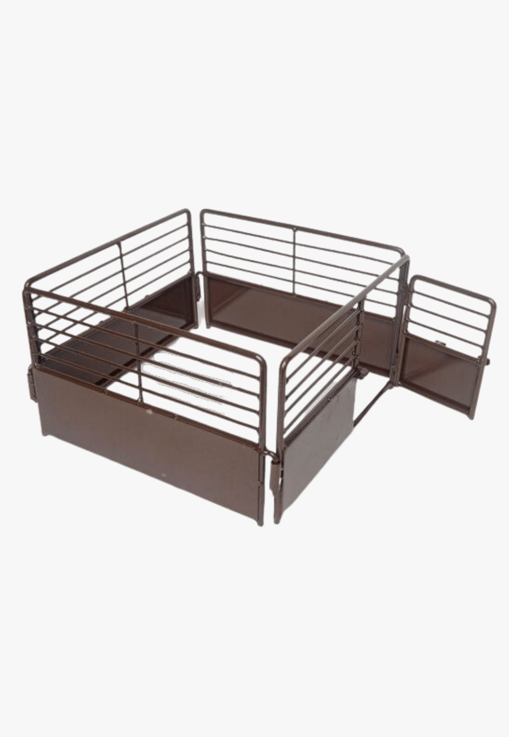 Little Buster Toys TOYS Brown Little Buster Toys Priefert Horse Stall