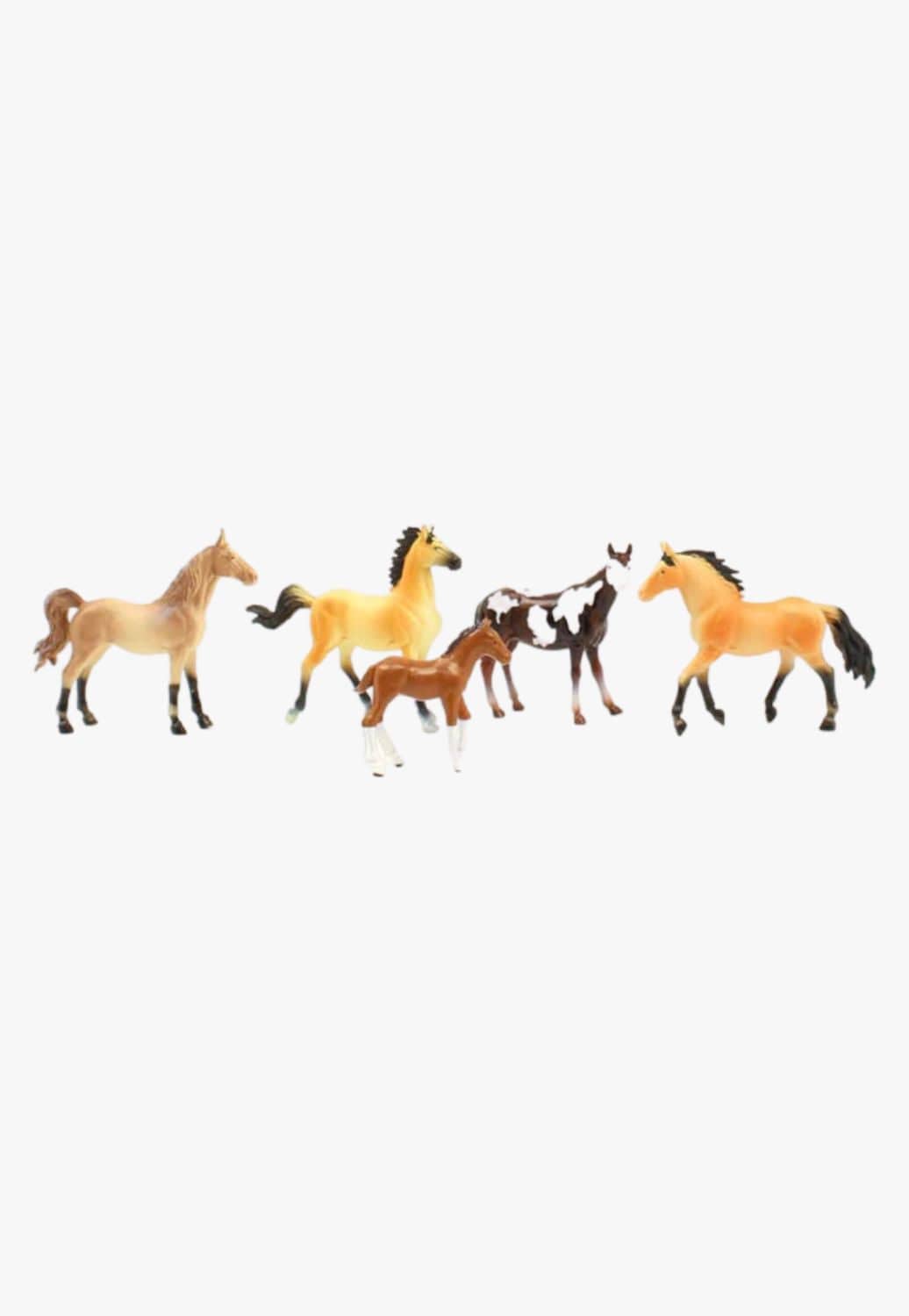 M and F Western TOYS M and F Western 5pc Horse Play Set