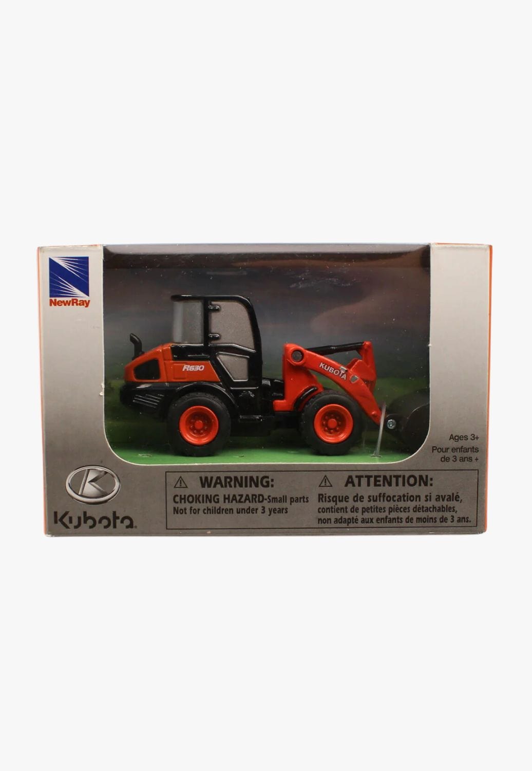 M and F Western TOYS M and F Western Kubota R630 Loader Pull Back Toy