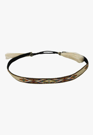 M and F Western ACCESSORIES-Hat Bands Multi M and F Western Tapestry Hatband