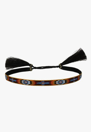 M and F Western ACCESSORIES-Hat Bands Multi M and F Western Tapestry Hatband