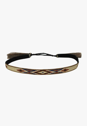 M and F Western ACCESSORIES-Hat Bands Multi M and F Western Tapestry Hatband
