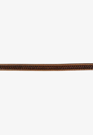 M and F Western ACCESSORIES-Hat Bands Tan M and F Western Tooled Leather Hatband