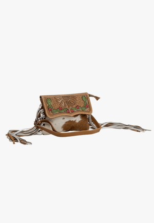 Myra Bag ACCESSORIES-Handbags Tan Myra Bag Glossy Moss Handbag
