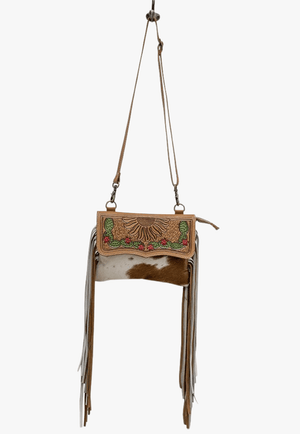 Myra Bag ACCESSORIES-Handbags Tan Myra Bag Glossy Moss Handbag