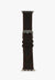 Nocona ACCESSORIES-Watches L / Dark Brown Nocona Double Stitched Apple Watch Band