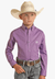 Panhandle CLOTHING-Boys Long Sleeve Shirts Panhandle Boys Button Down Long Sleeve Shirt