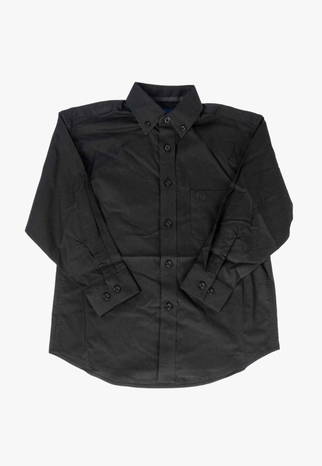 Panhandle CLOTHING-Boys Long Sleeve Shirts Panhandle Boys Solid Stretch Poplin Long Sleeve Shirt