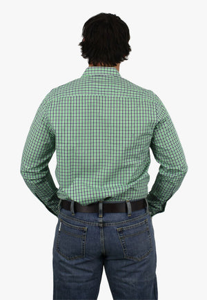 Pilbara CLOTHING-Mens Long Sleeve Shirts Pilbara Mens Check Long Sleeve Shirt