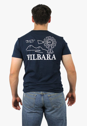 Pilbara CLOTHING-MensT-Shirts Pilbara Mens Crew Neck T-Shirt