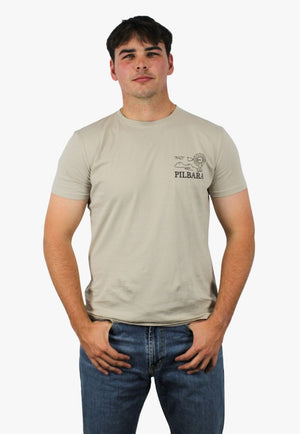 Pilbara CLOTHING-MensT-Shirts Pilbara Mens Crew Neck T-Shirt