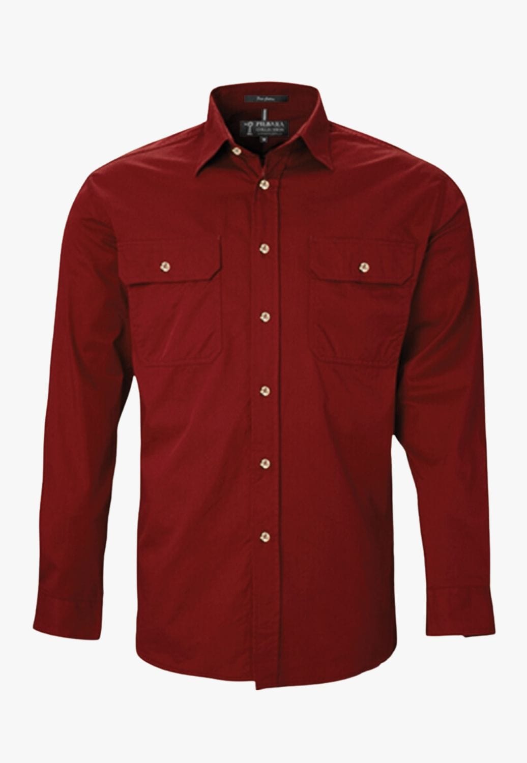 Pilbara WORKWEAR - Mens Shirts Pilbara Mens Open Front Shirt RM500BT