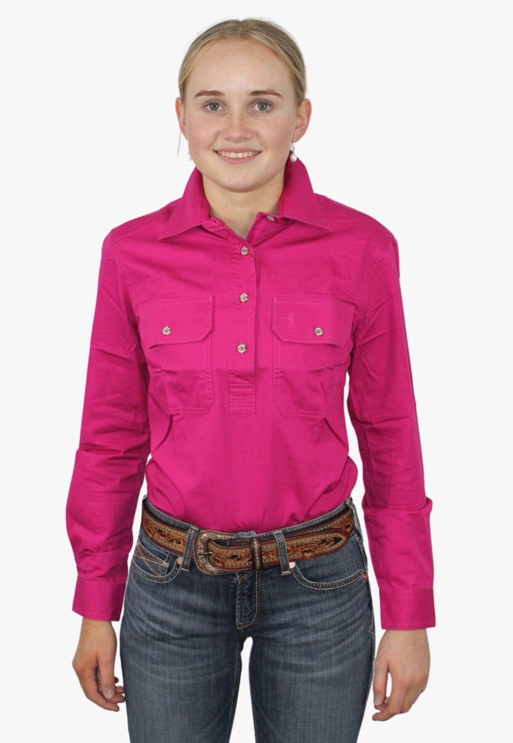 Pilbara WORKWEAR - Womens Shirts Pilbara Womens Closed Front Shirt RM300CF
