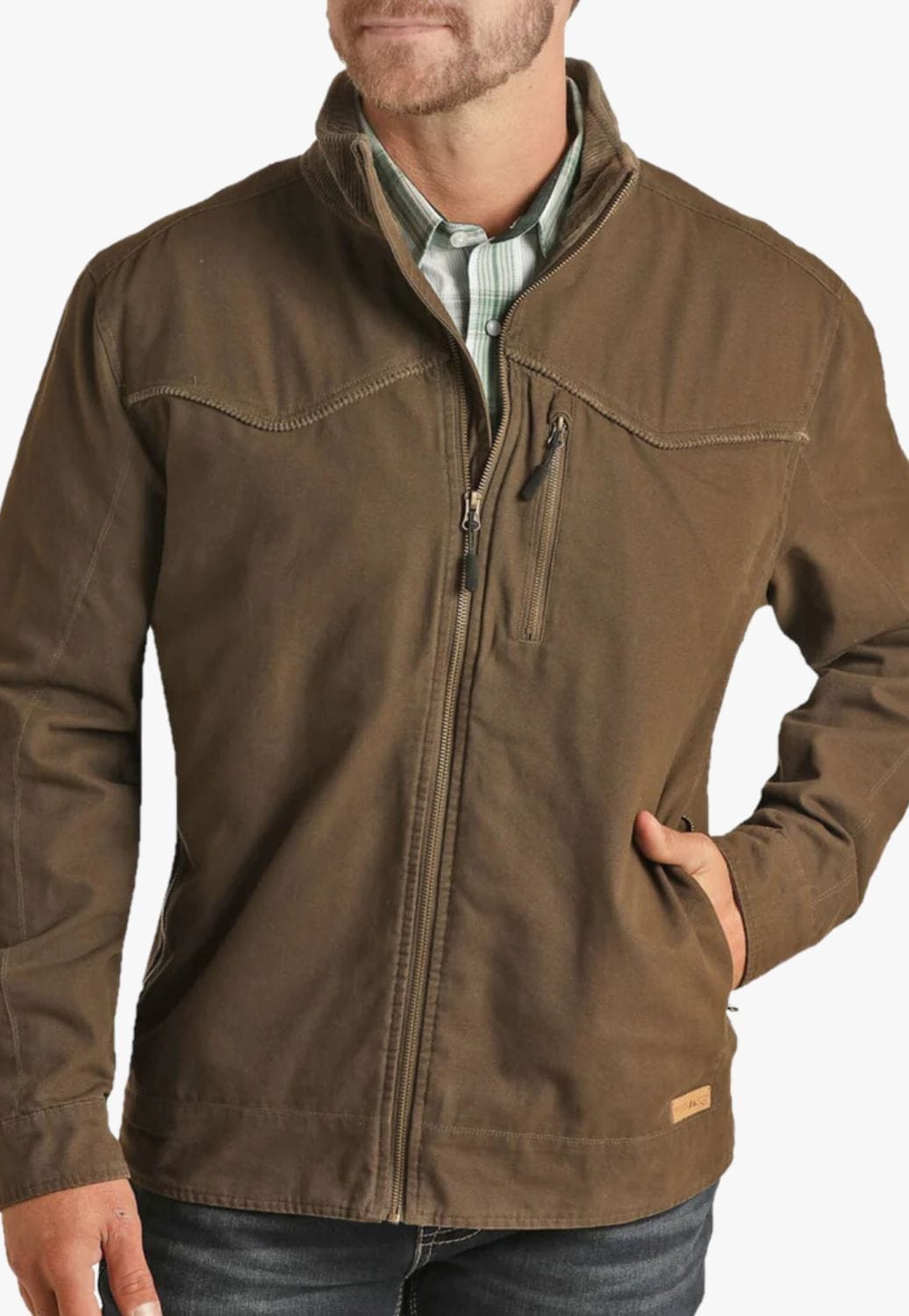 Powder River CLOTHING-Mens Jackets Powder River Mens Concealed Carry Jacket