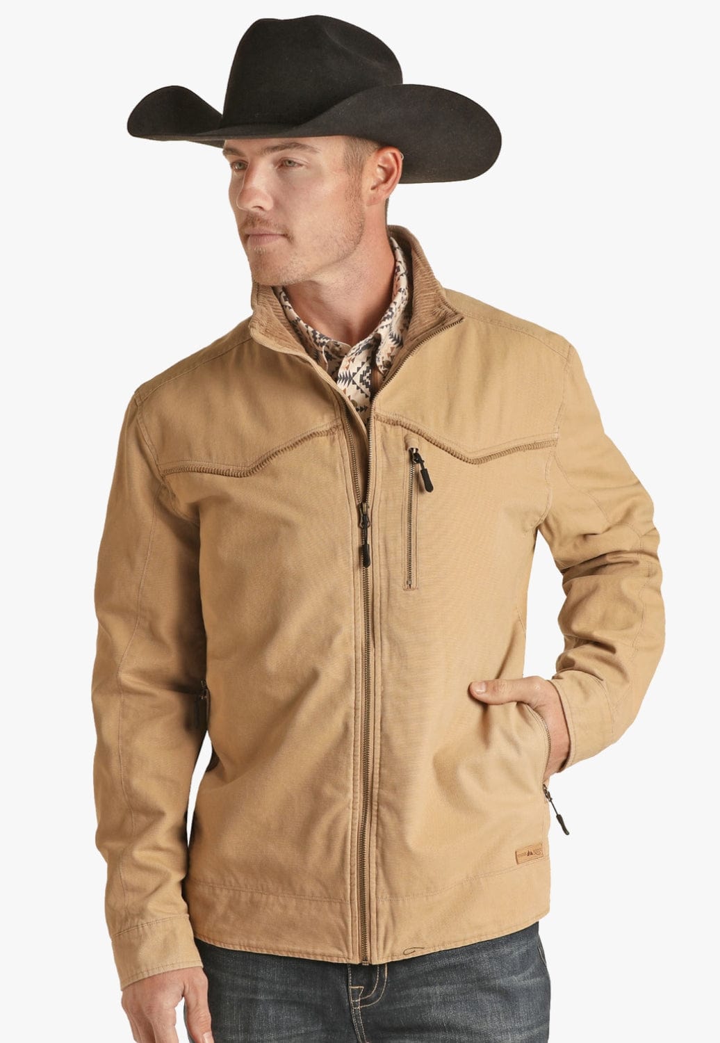 Powder River CLOTHING-Mens Jackets Powder River Mens Concealed Carry Jacket