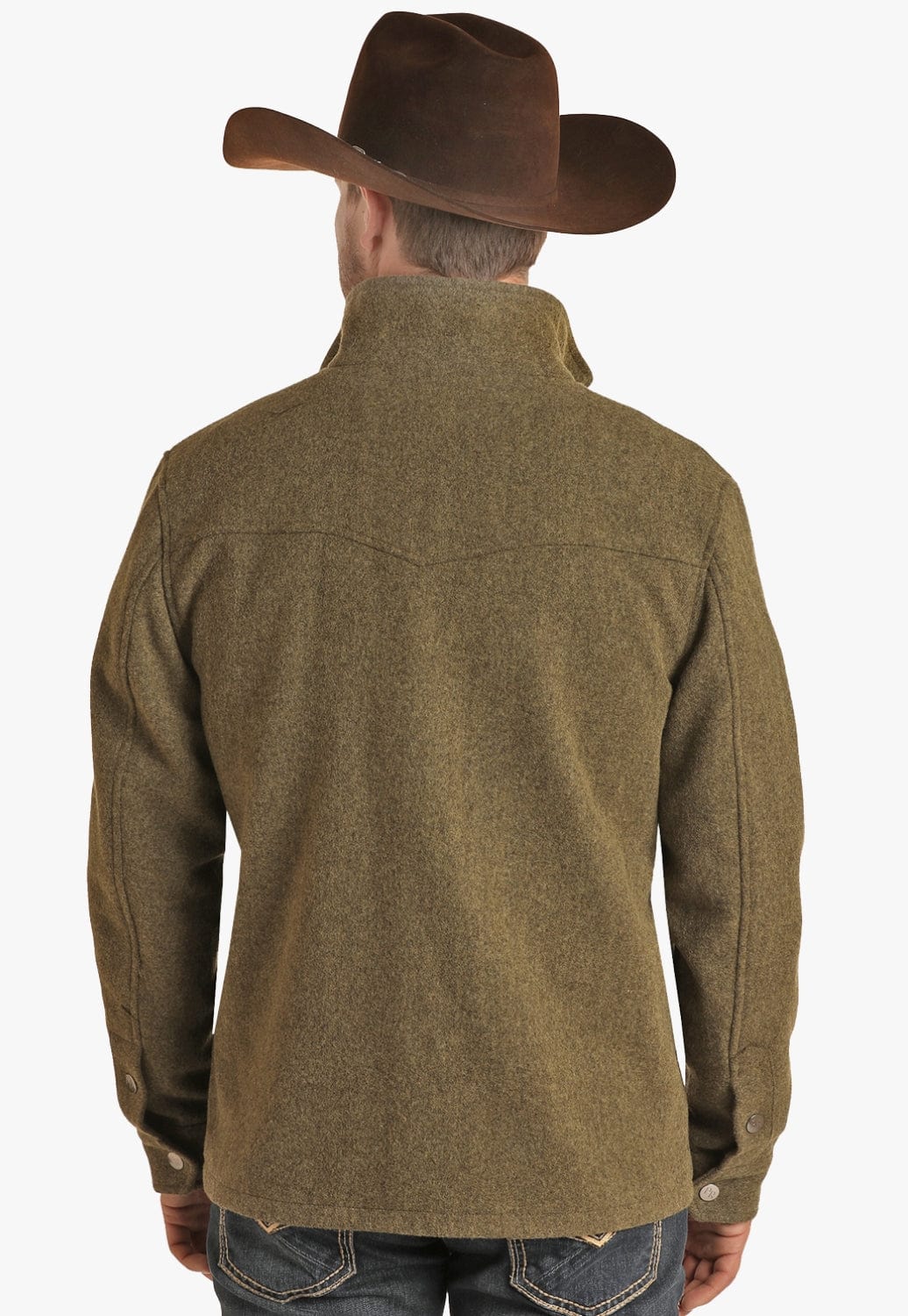 Powder River CLOTHING-Mens Jackets Powder River Mens Wool Jacket