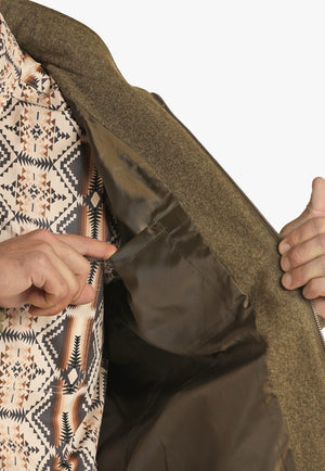 Powder River CLOTHING-Mens Jackets Powder River Mens Wool Jacket