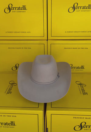 Serratelli Bison Blend J Crown Felt Hat