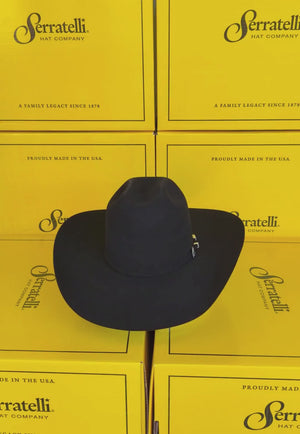 Serratelli 6X P Crown Felt Hat