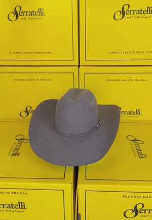 Serratelli 6X P Crown Felt Hat