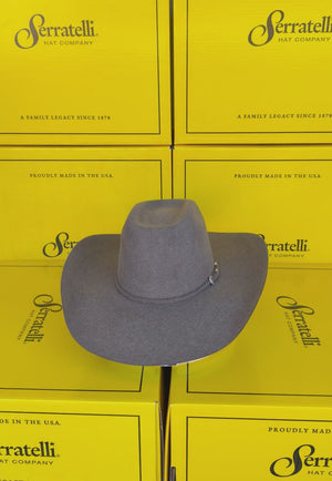Serratelli 6X J Crown Felt Hat