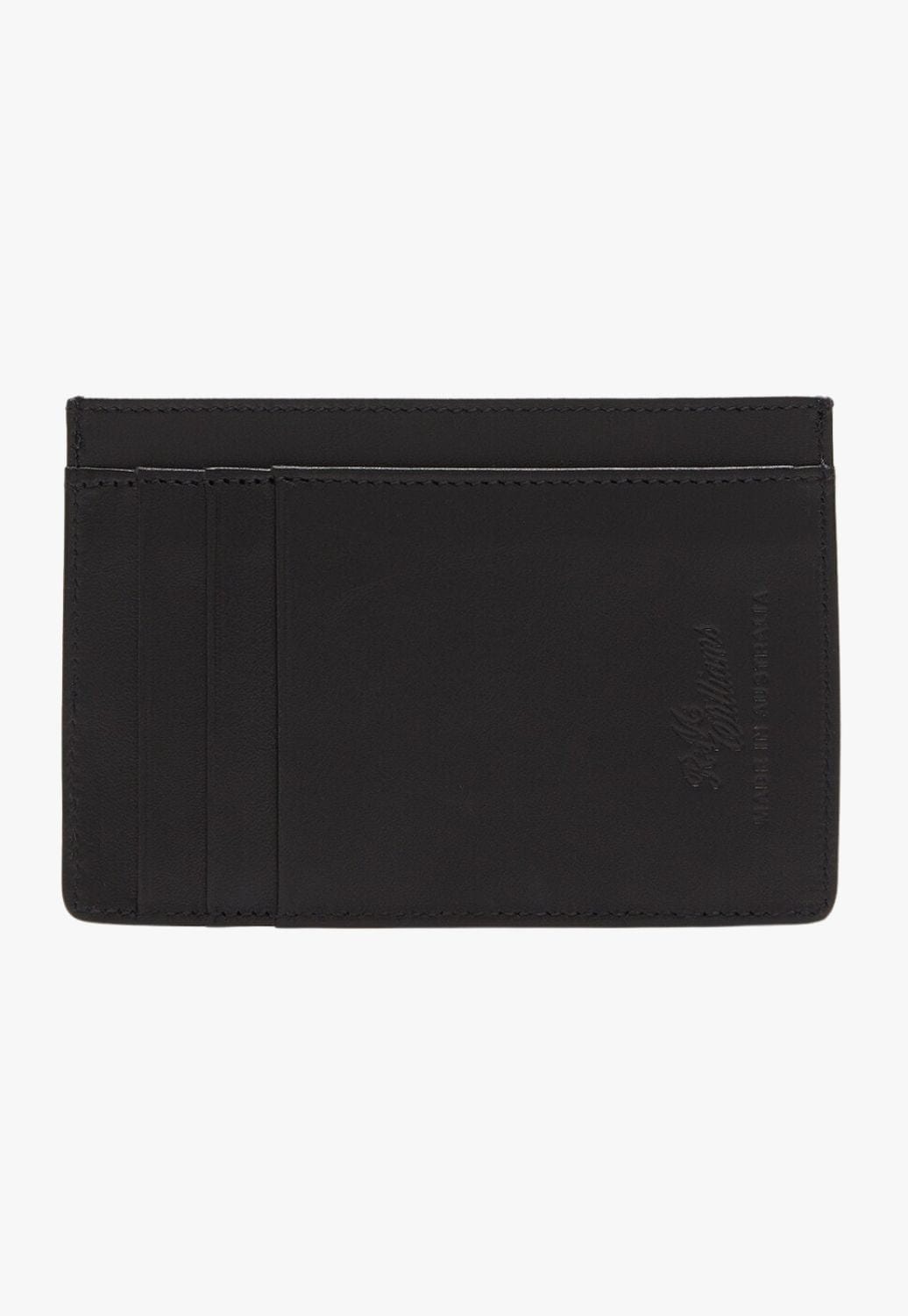 R.M. Williams ACCESSORIES-Mens Wallets Black RM Williams Singleton Vertical Card Holder