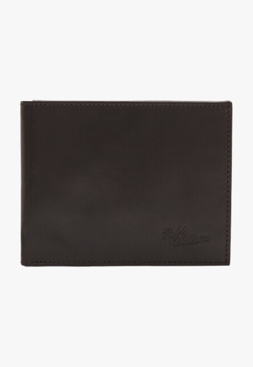 R.M. Williams ACCESSORIES-Mens Wallets Dark Brown R.M. Williams Singleton Bi-Fold Wallet