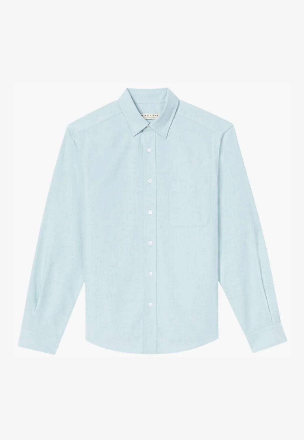 R.M. Williams CLOTHING-Mens Long Sleeve Shirts R.M. Williams Mens Collins Long Sleeve Shirt