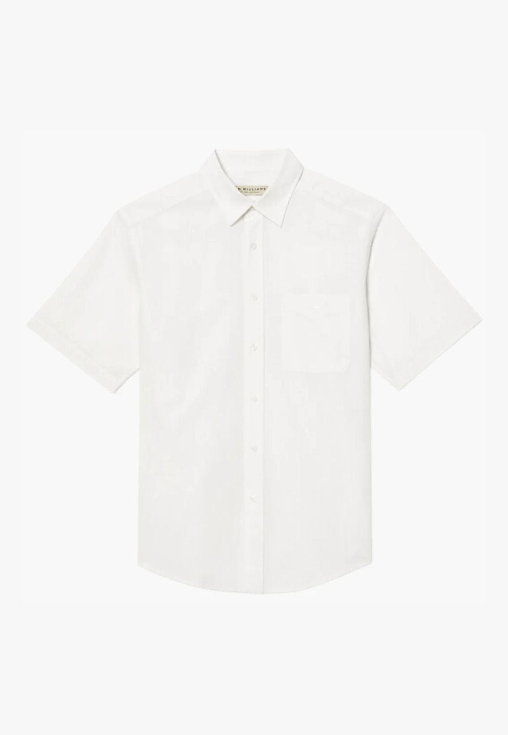 R.M. Williams CLOTHING-Mens Short Sleeve Shirts R.M. Williams Mens Hervey Short Sleeve Shirt