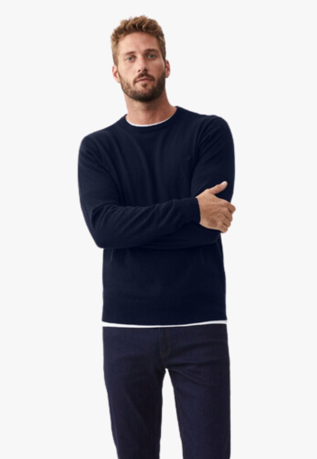 R.M. Williams CLOTHING-Mens Pullovers R.M. Williams Mens Howe Sweater