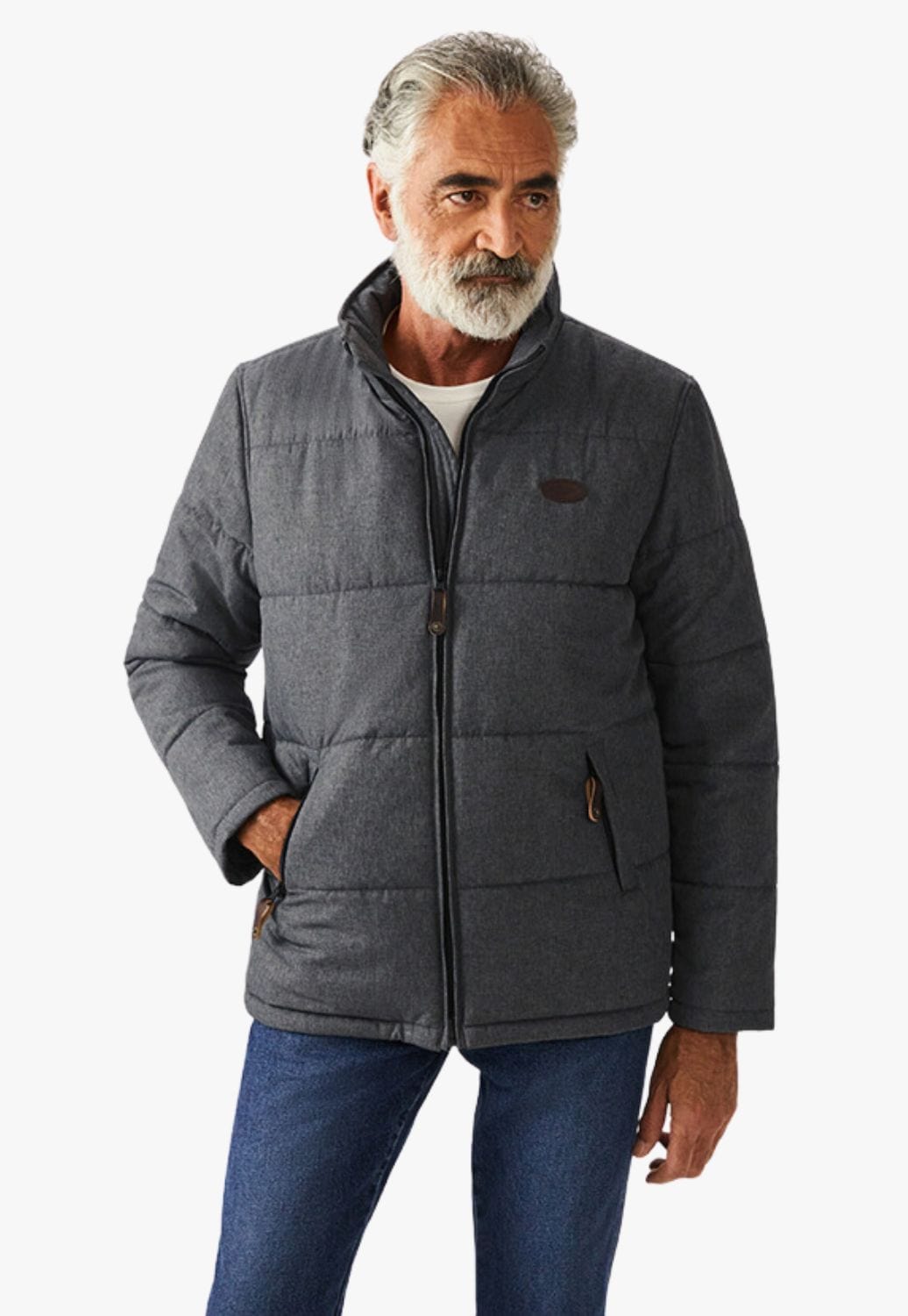 R.M. Williams CLOTHING-Mens Jackets R.M. Williams Mens Patterson Creek Jacket