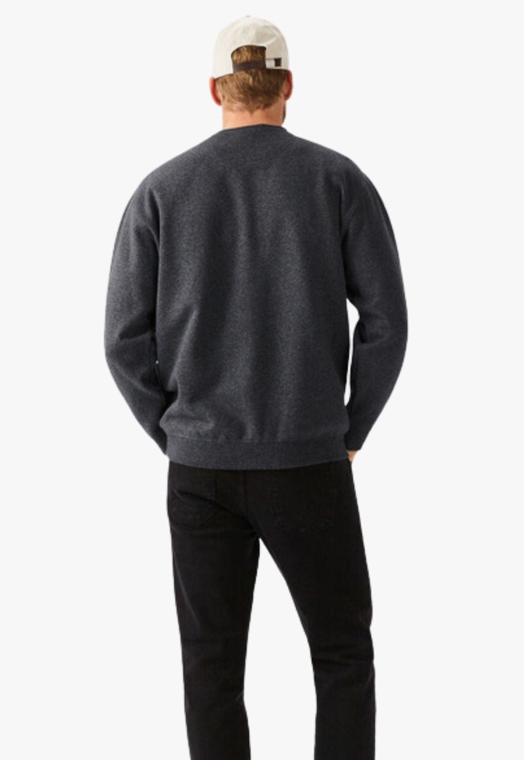 R.M. Williams CLOTHING-Mens Pullovers R.M. Williams Mens Script Crew