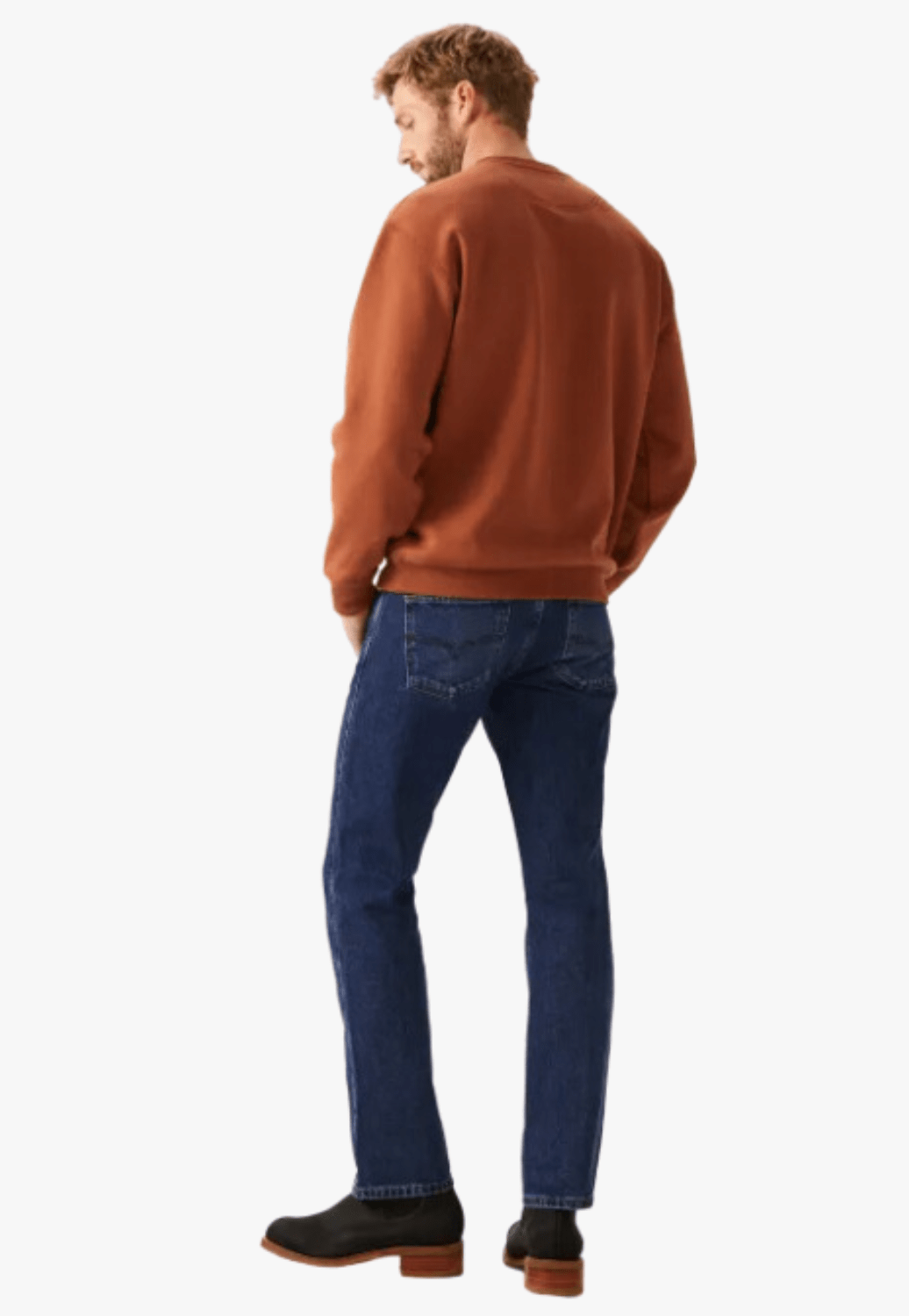 R.M. Williams CLOTHING-Mens Pullovers R.M. Williams Mens Script Crew