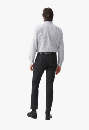 R.M. Williams CLOTHING-Mens Long Sleeve Shirts RM Williams Mens Collins Long Sleeve Shirt