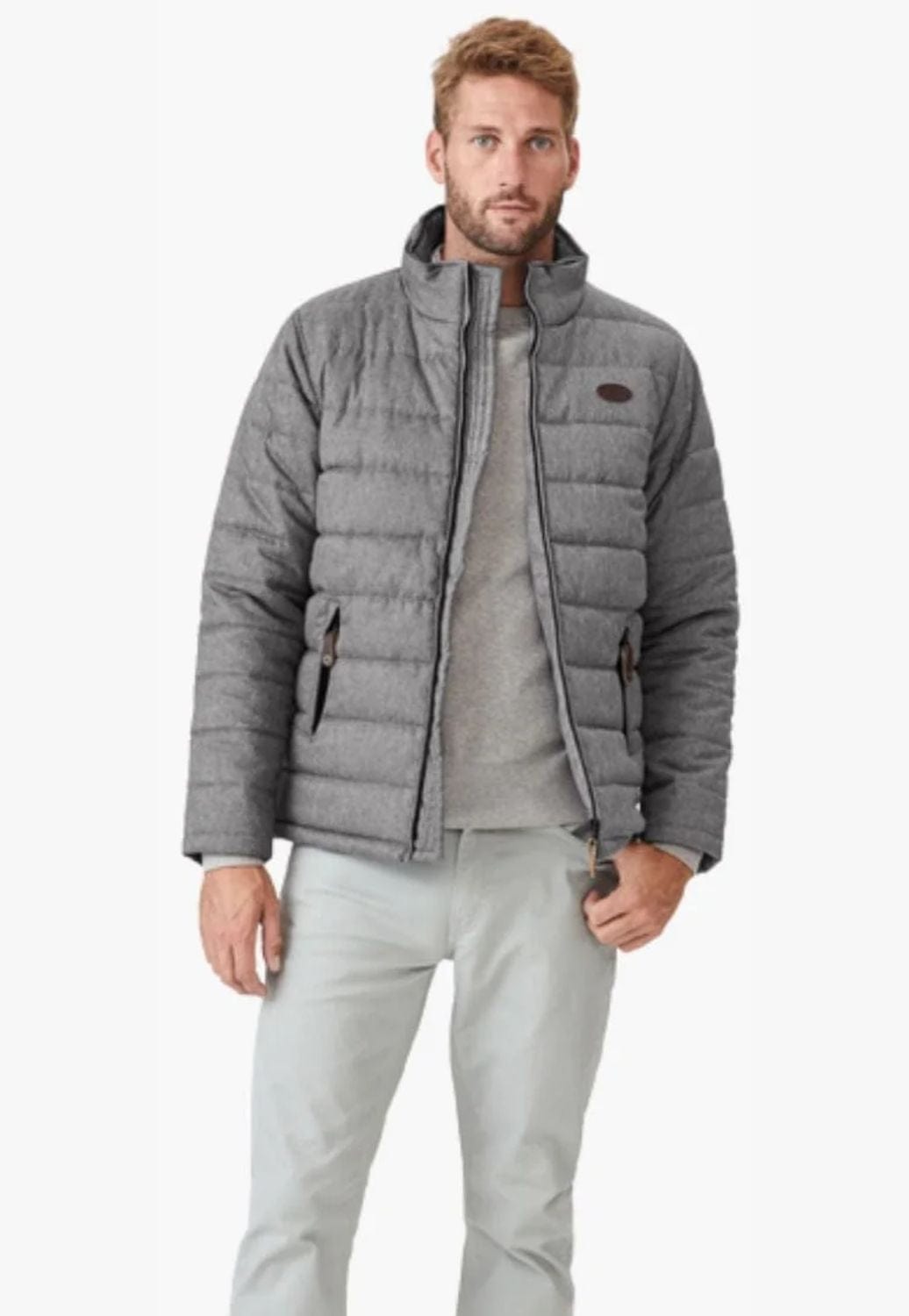 R.M. Williams CLOTHING-Mens Jackets RM Williams Mens Patterson Creek Jacket