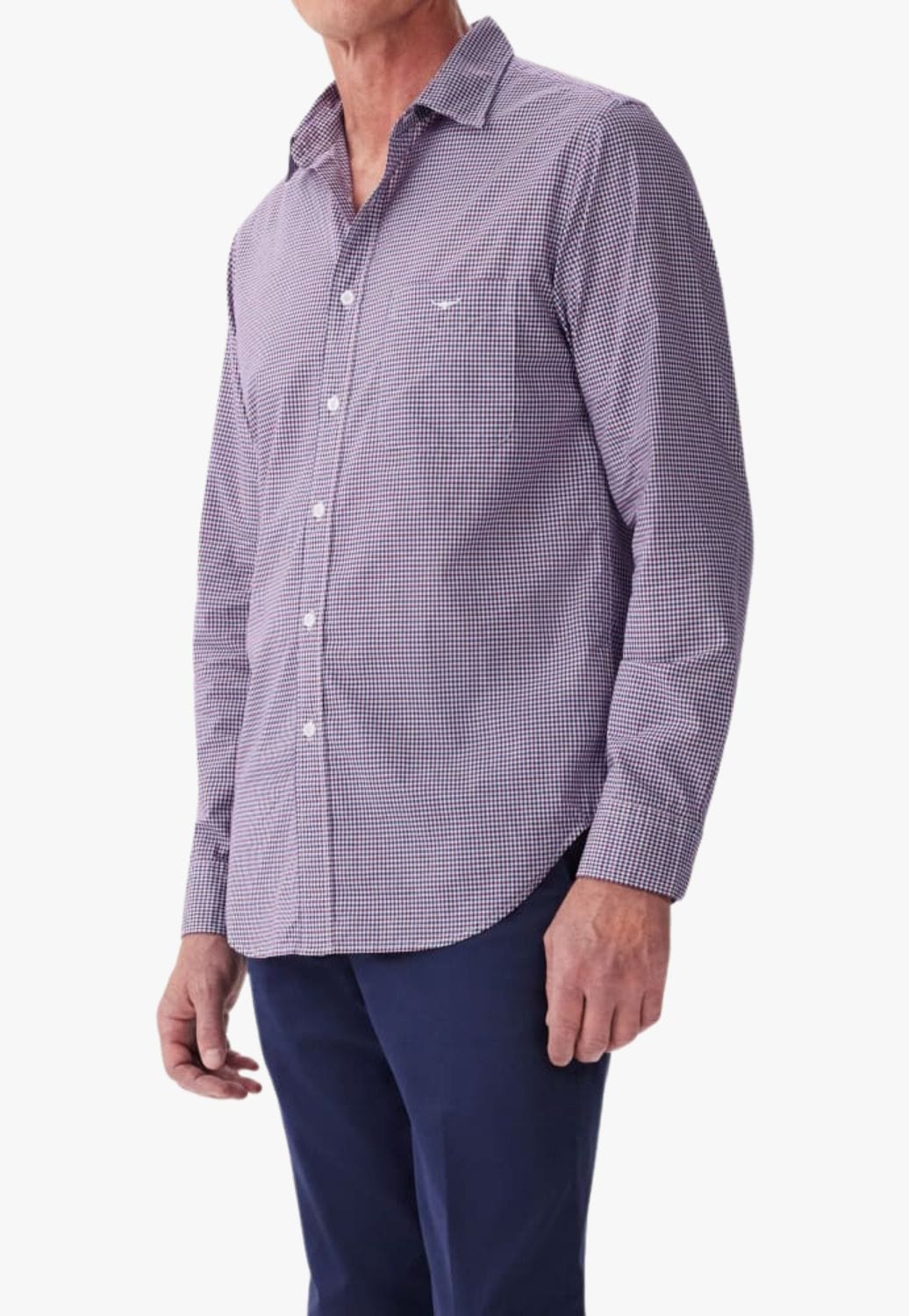 R.M. Williams CLOTHING-Mens Long Sleeve Shirts RM Williams Mens Regular Shirt