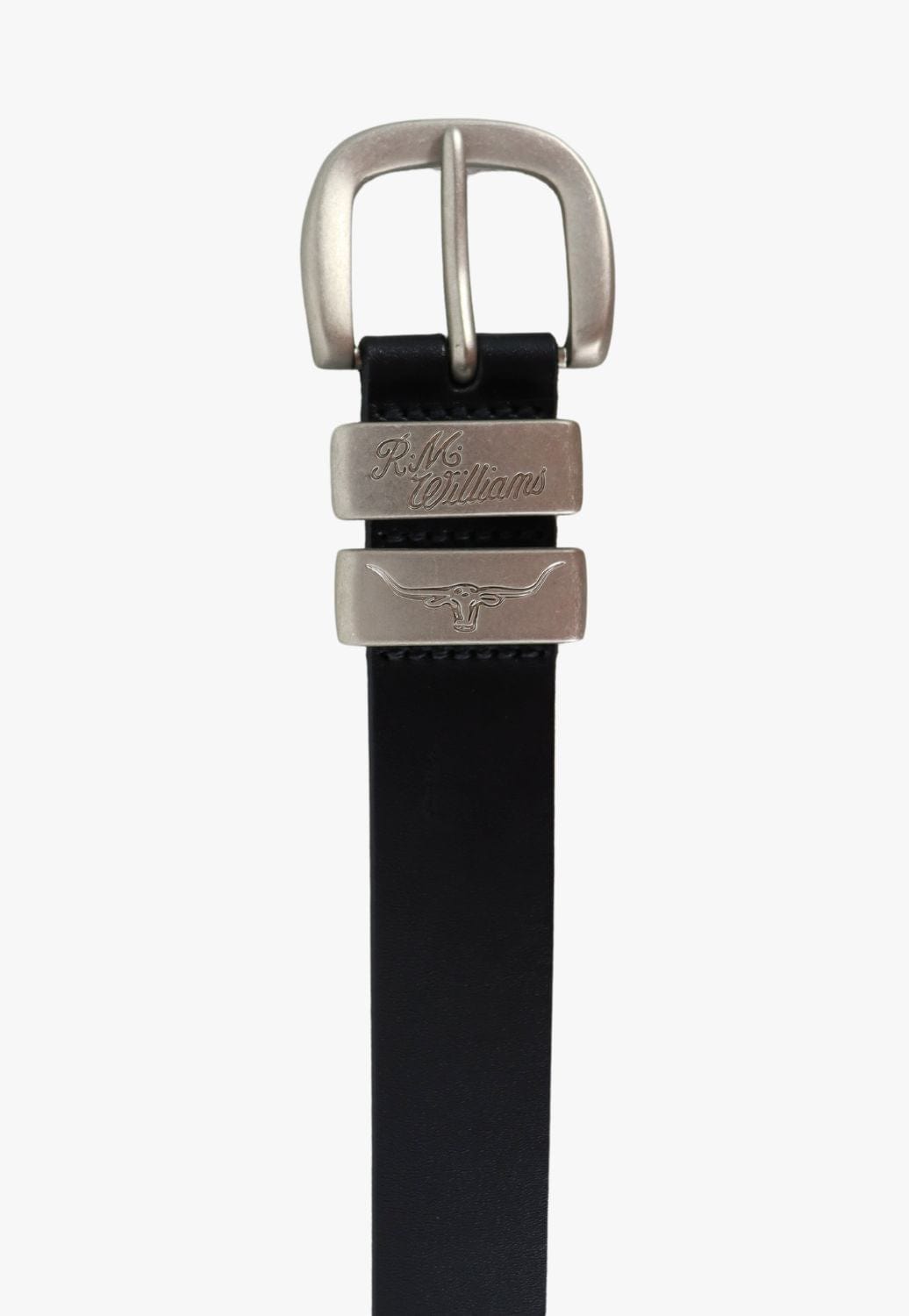 R.M. Williams CLOTHING-Mens Belts & Braces RM Williams Mens Solid Hide Belt