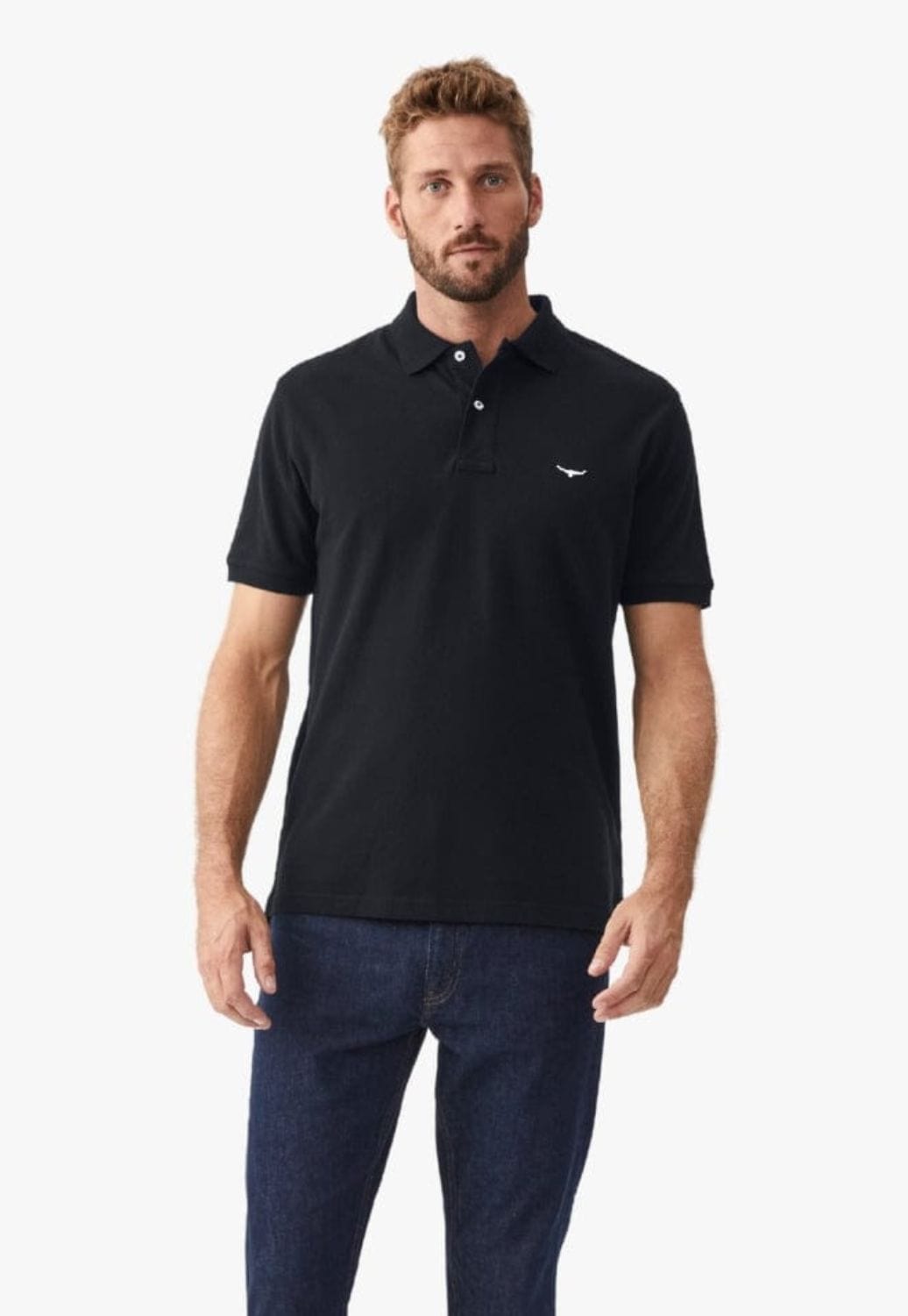 R.M. Williams CLOTHING-MensPolos RM Williams Rod Polo