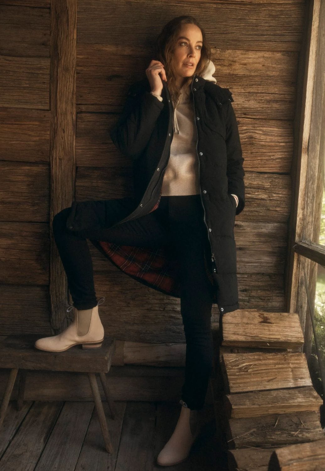 R.M. Williams CLOTHING-Womens Pullovers RM Williams Womens Gingera Hoodie